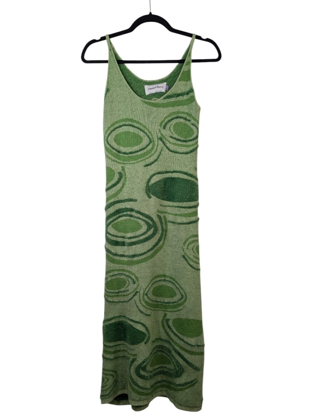 House of Sunny Hockney Dress in Lily Pad Green - Size US 8 / UK 12 - Picture 8 of 11